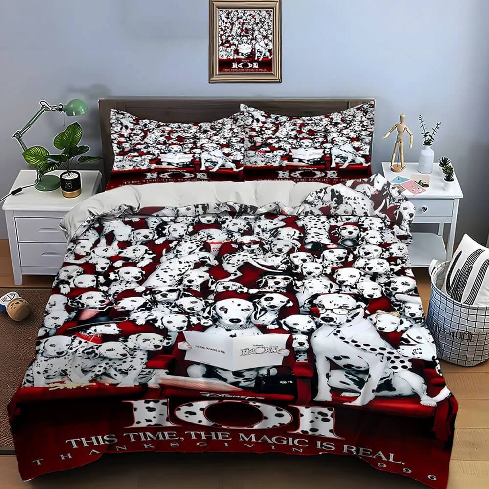 Disney 101 Dalmatians duvet cover for playful bedroom