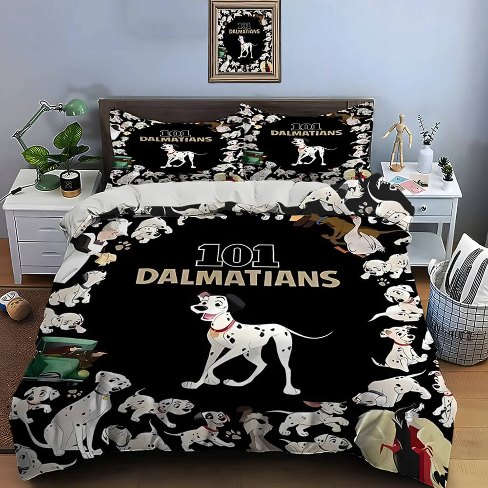 Disney 101 Dalmatians quilt cover set with pillowcases
