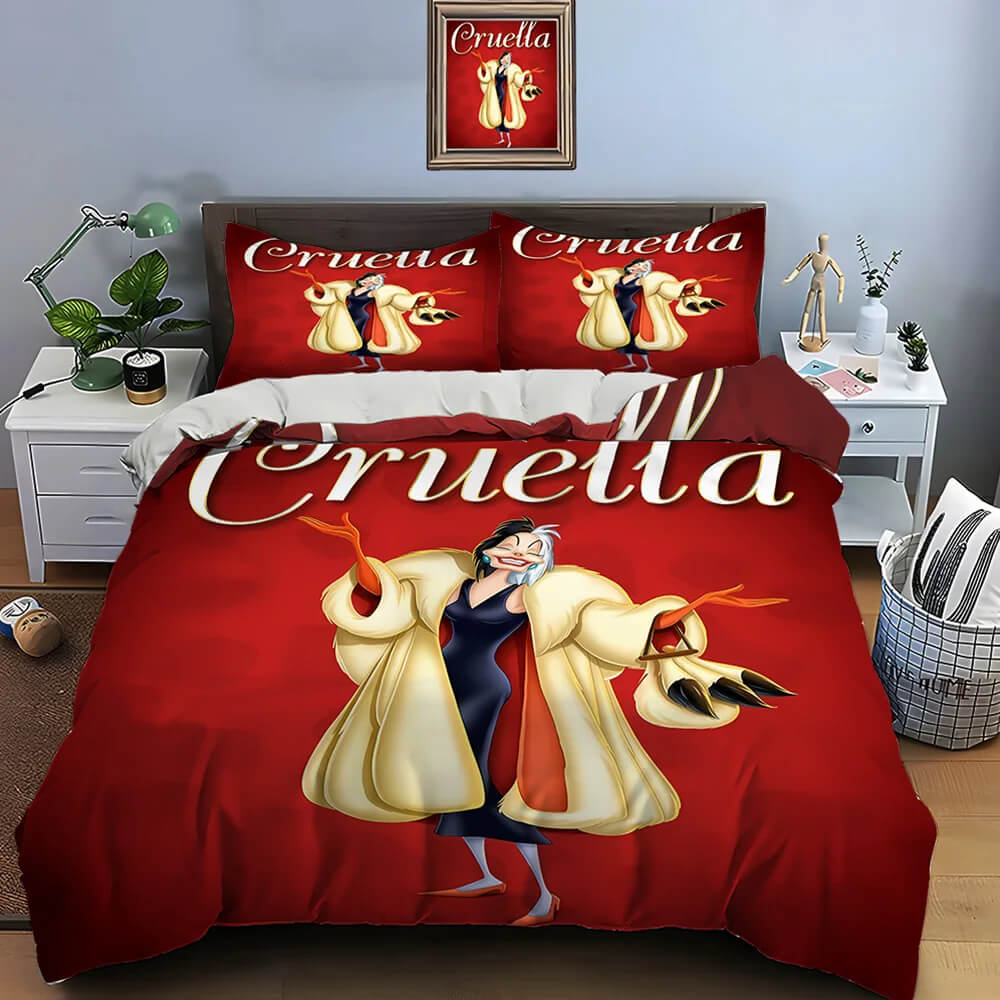 Adorable dalmatian puppy quilt cover for Disney fans