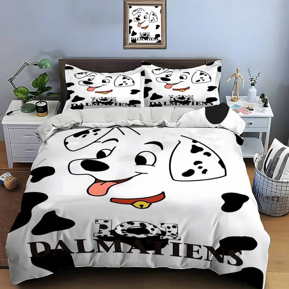 Microfiber 101 Dalmatians duvet cover soft and cozy