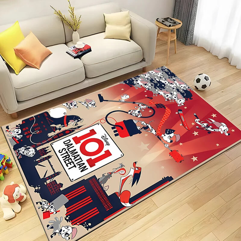 101 Dalmatians Pongo non-slip floor carpet for kids