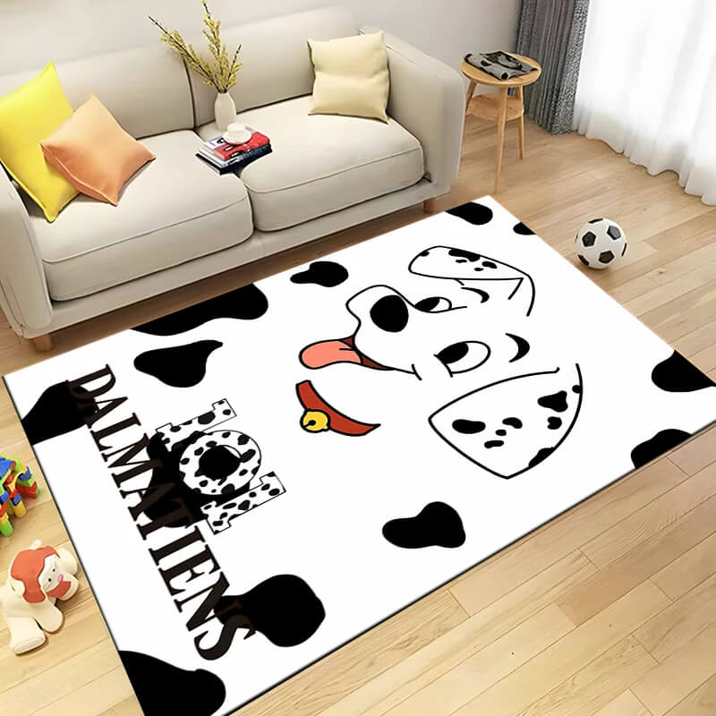 Adorable cartoon 101 Dalmatians carpet for floor