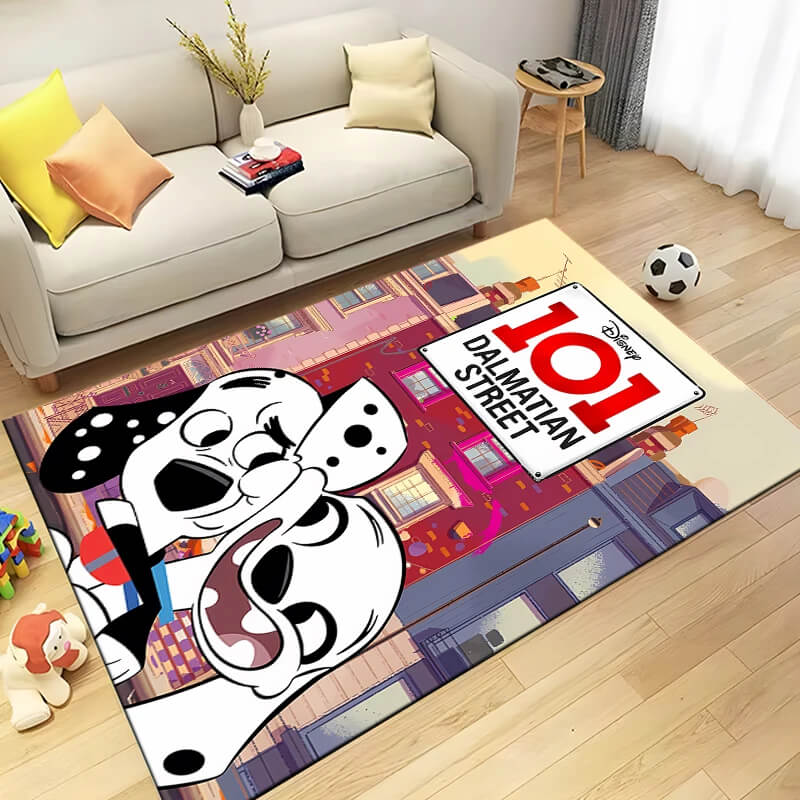 Disney Dalmatian Patch puppy rug for kids and adults
