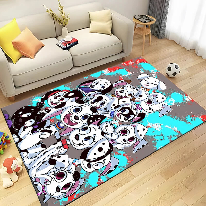 Non-slip 101 Dalmatians Penny cartoon floor mat