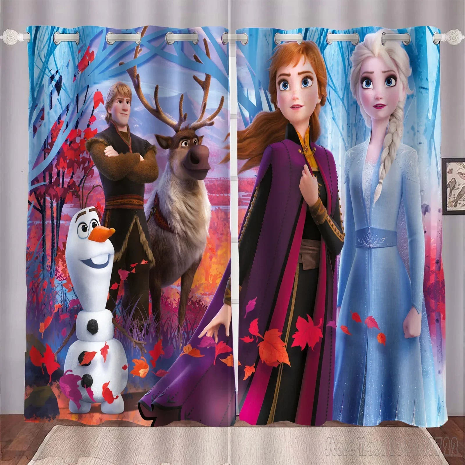 Girls window treatments