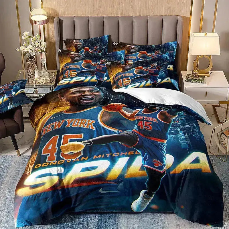 3D Basketball Champion Comforter Set Zirconic