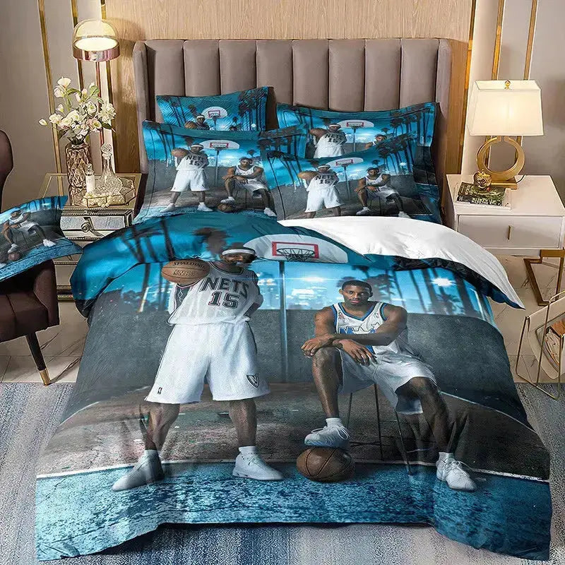3D Basketball Champion Comforter Set Zirconic