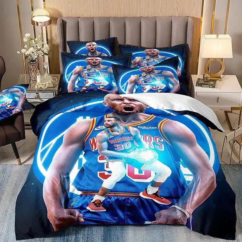 3D Basketball Champion Comforter Set Zirconic