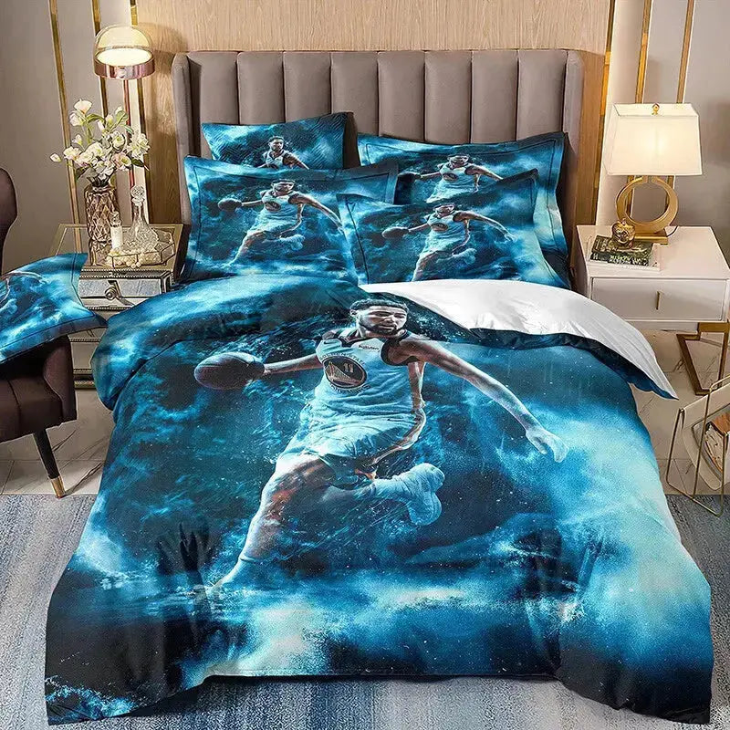 3D Basketball Champion Comforter Set Zirconic