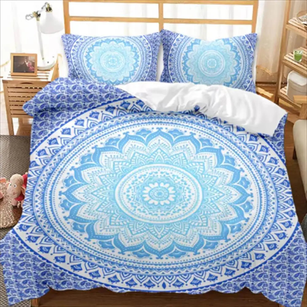 3D Bohemian Bedding Set