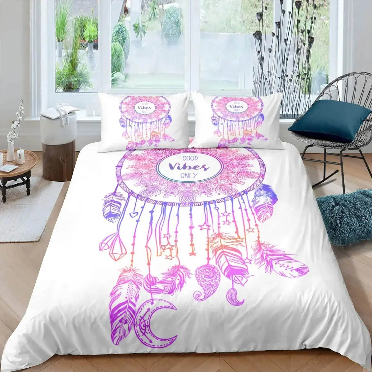 3D Dream Catcher Quilt Cover