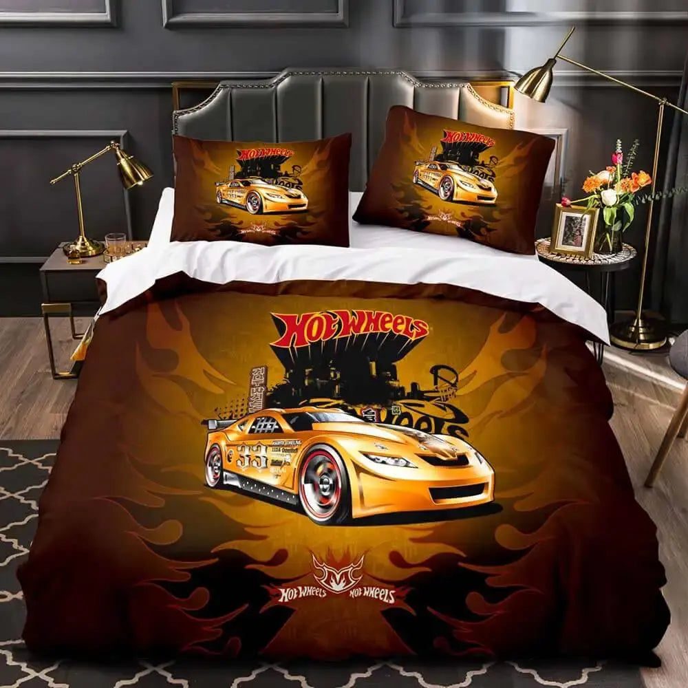 3D Hot Wheels Kids Doona Cover Zirconic