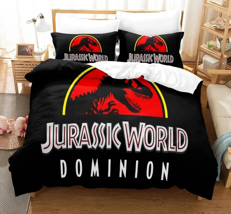 3D Jurassic Park Doona Cover