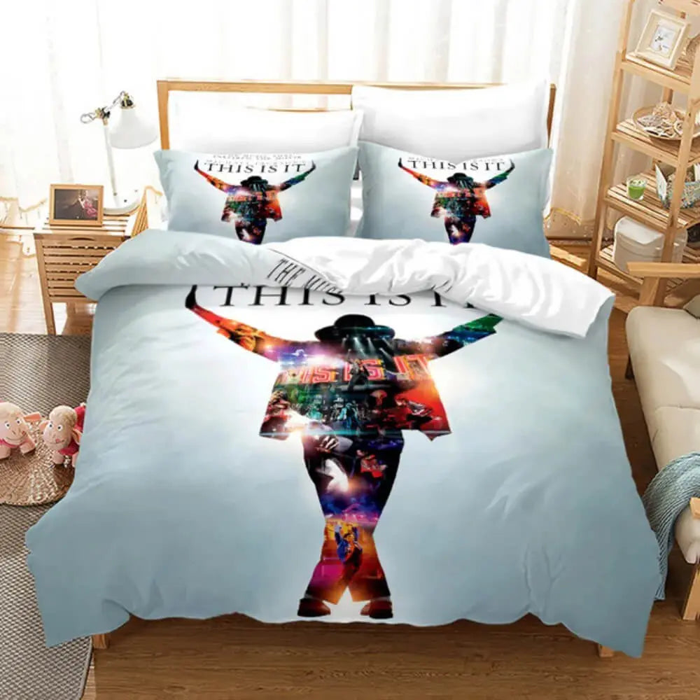 3D Michael Jackson Doona Cover