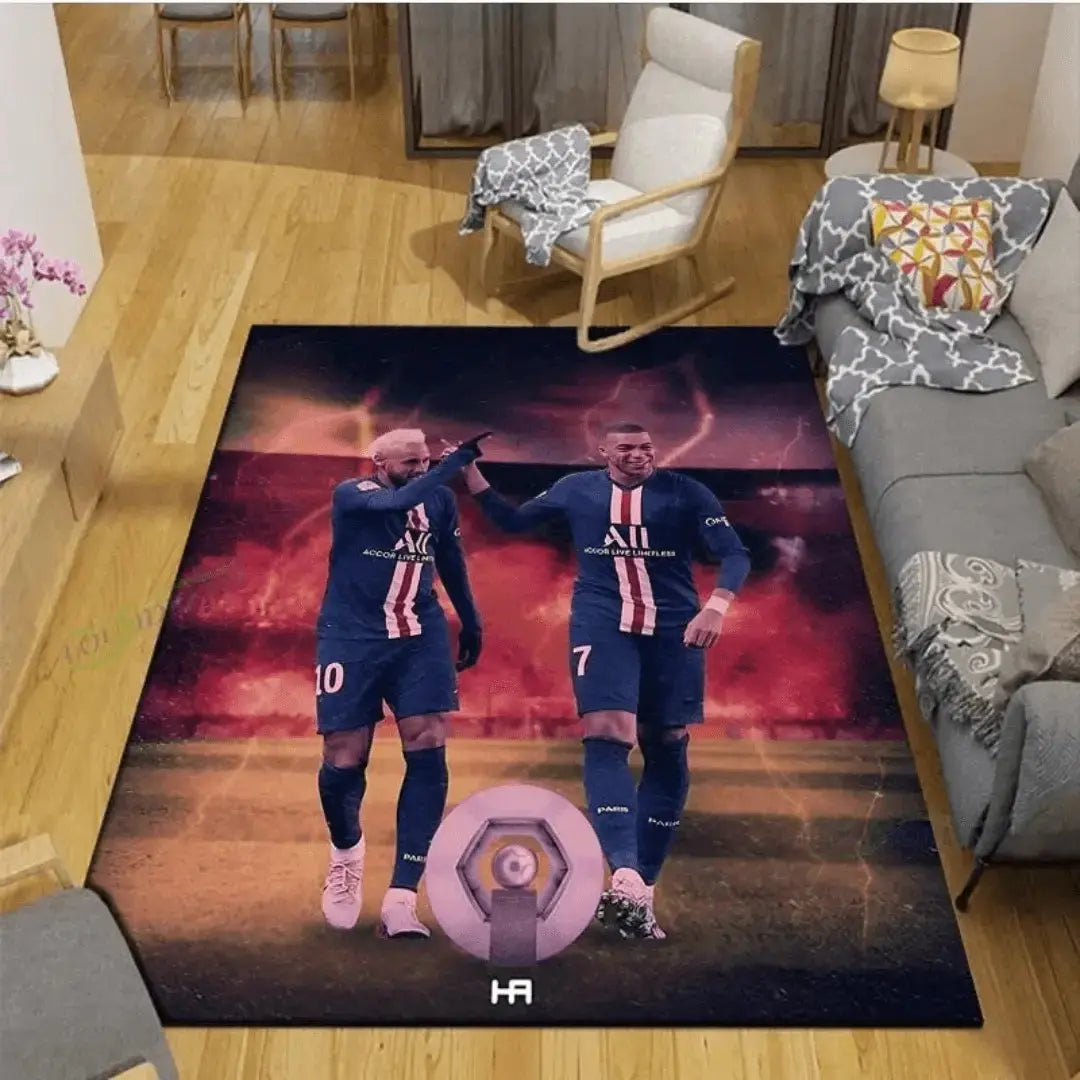3D Soccer Legends Kylian Mbappe Carpet Zirconic