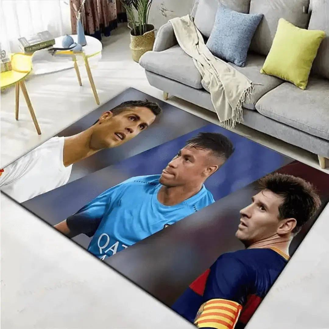 3D Soccer Legends Lionel Messi Adults Carpet Zirconic