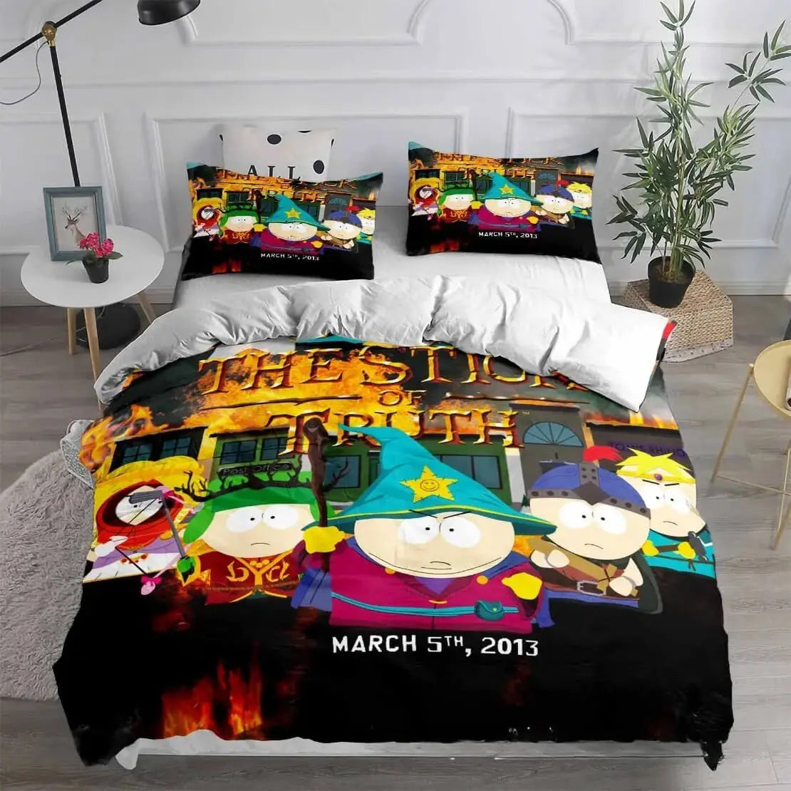 3D South Park Quilt Cover