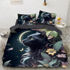 3D Starry Sky Cat Duvet Cover - Print On Demand My Store