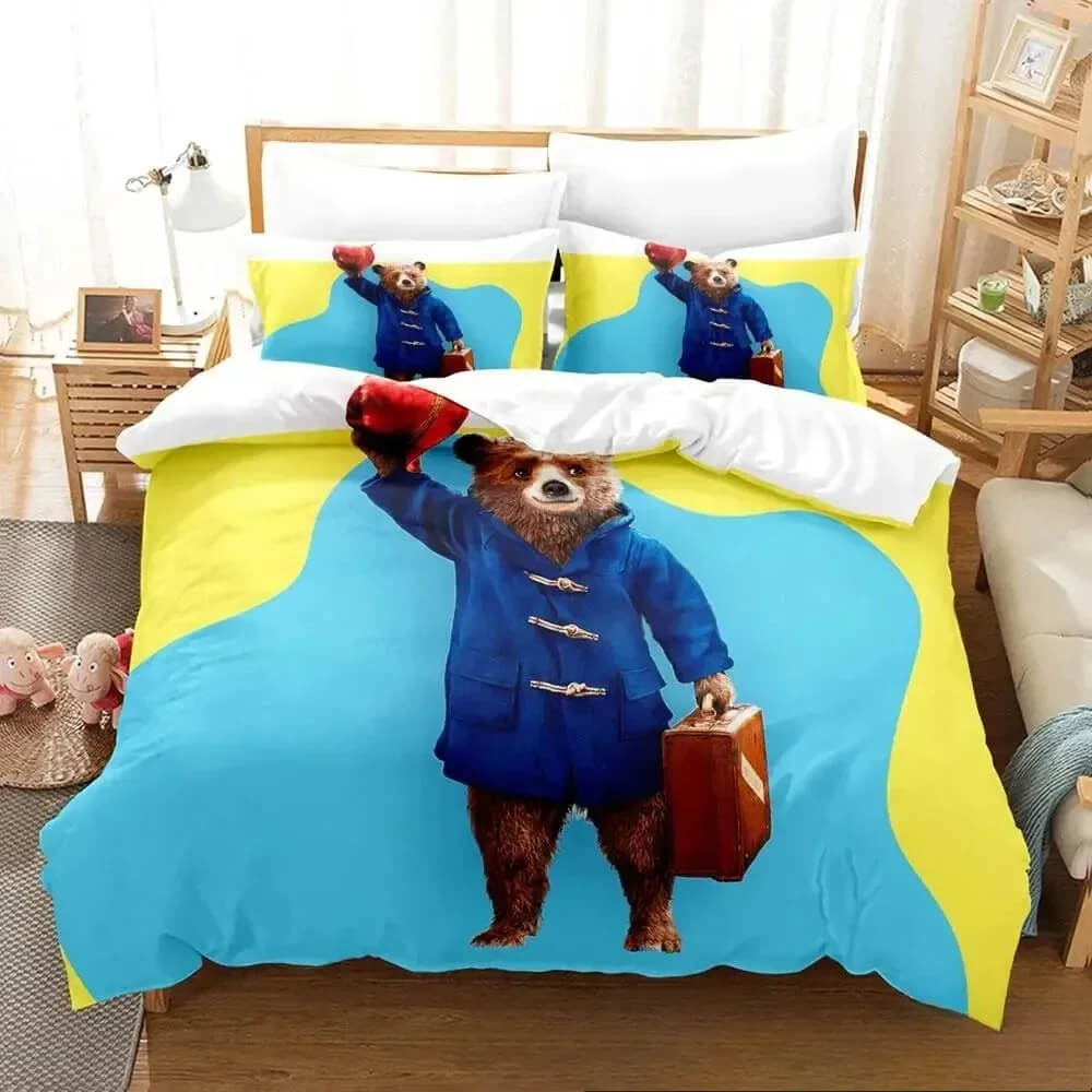Fun cartoon character bedding for kids