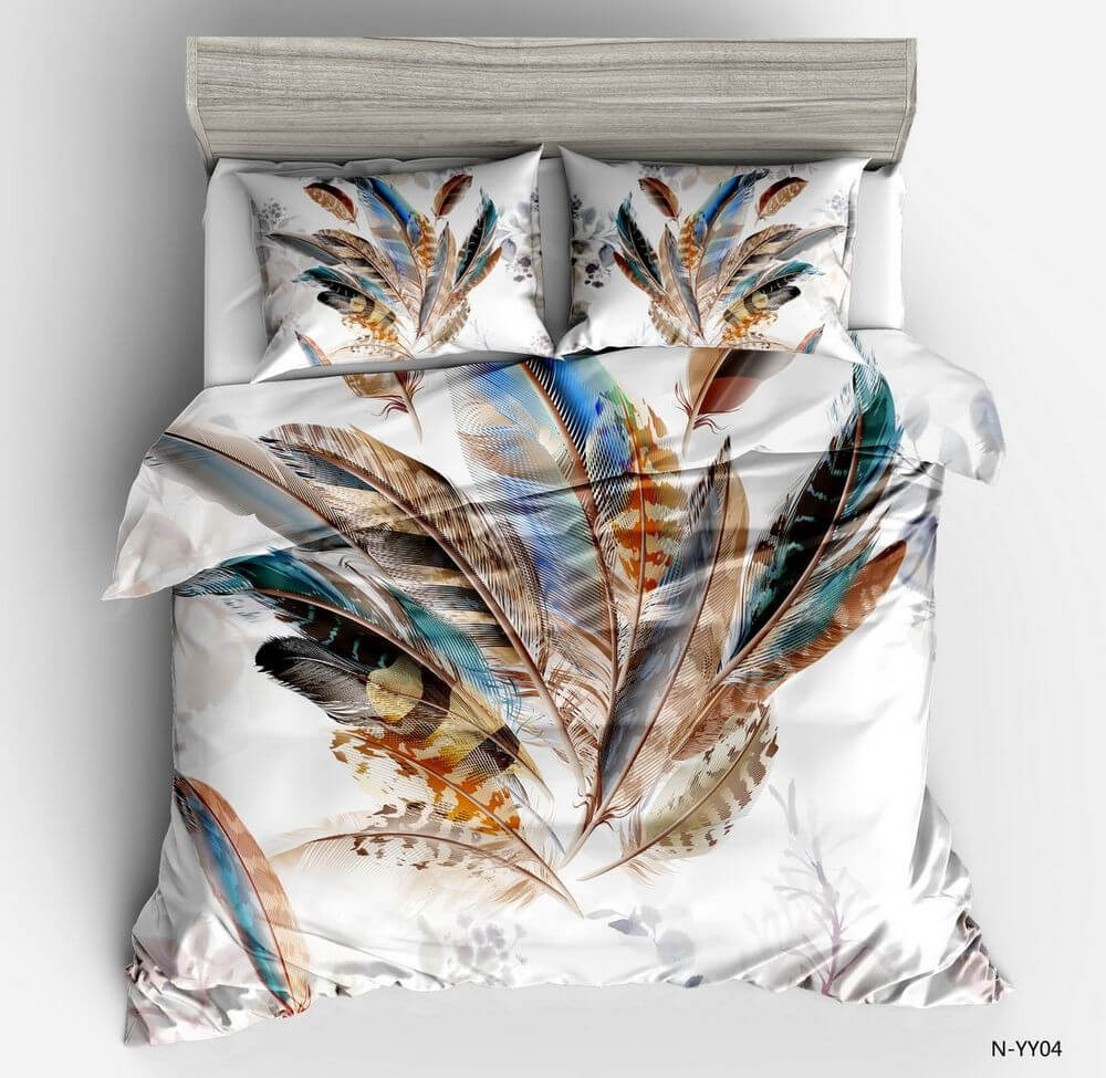 3D feather bedding design