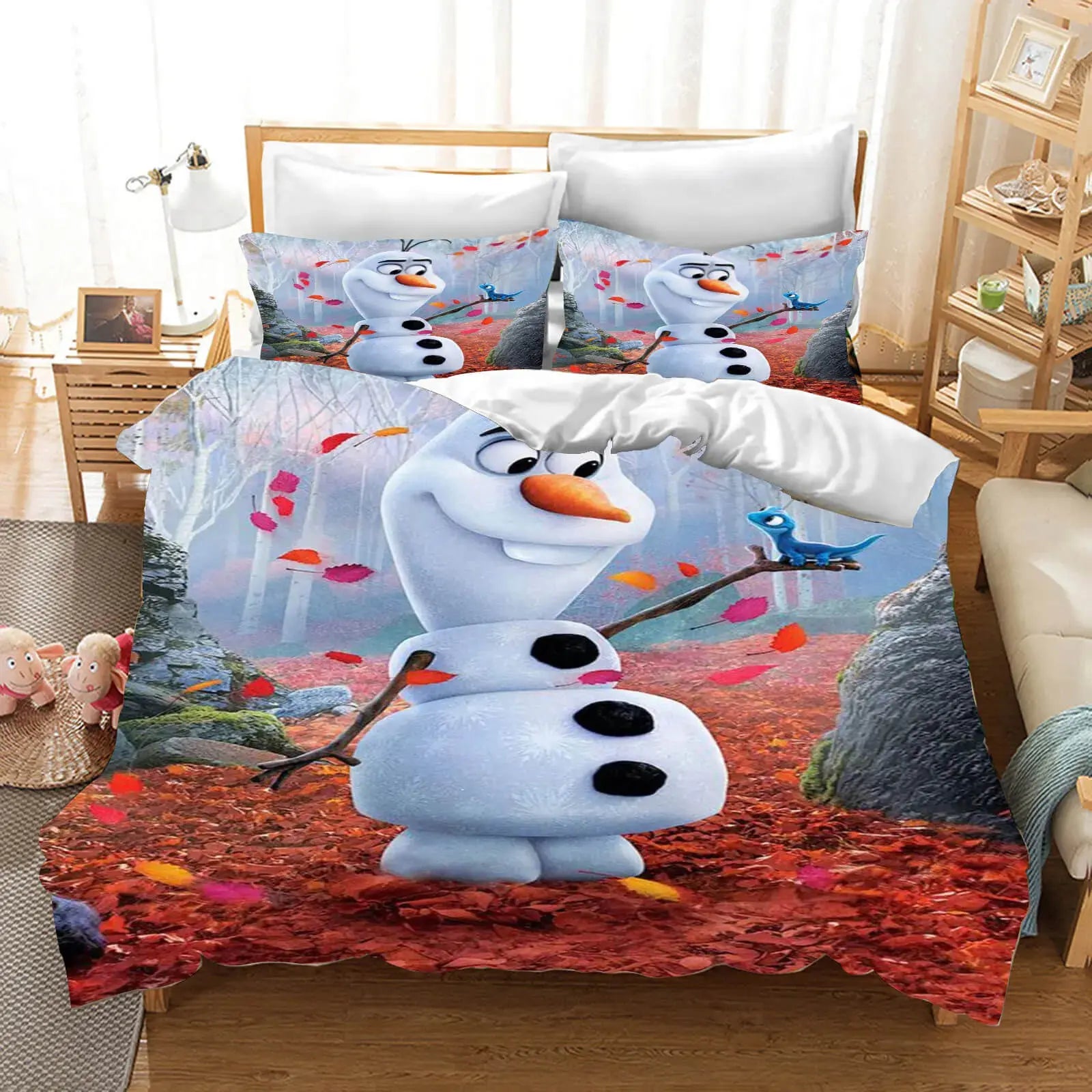 3D Frozen Olaf Kids Doona Cover Zirconic