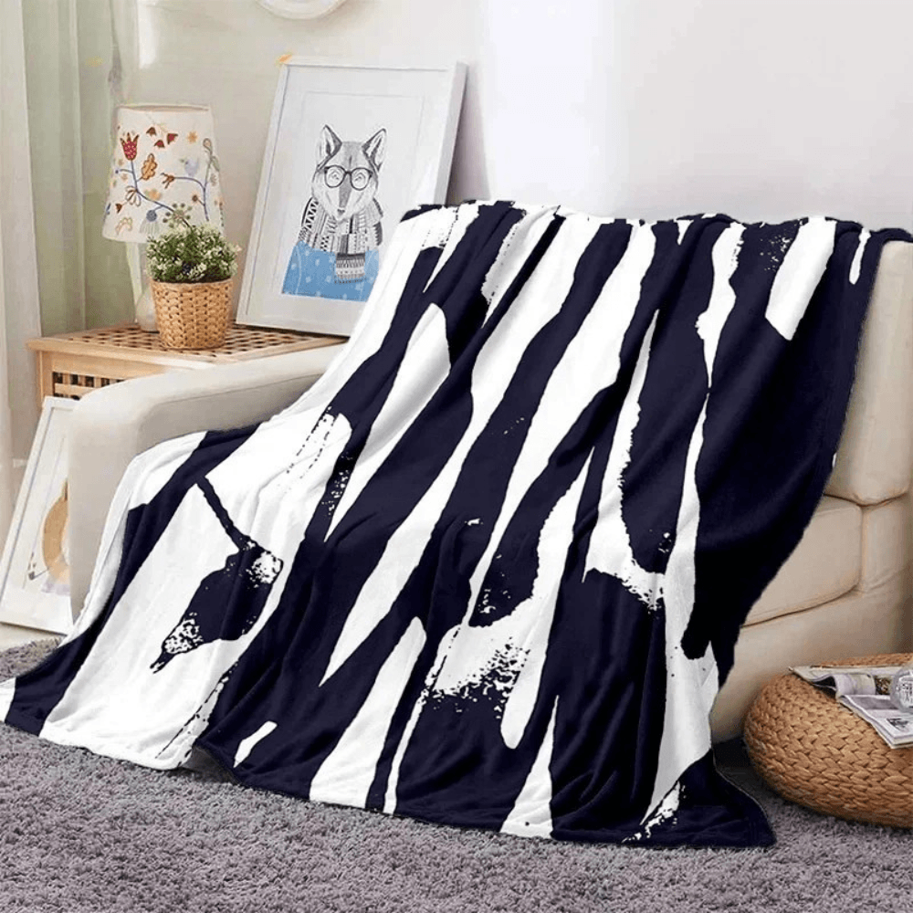 soft cozy wildlife blanket for bedroom