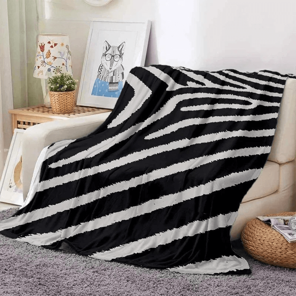 soft jungle animal throw blanket