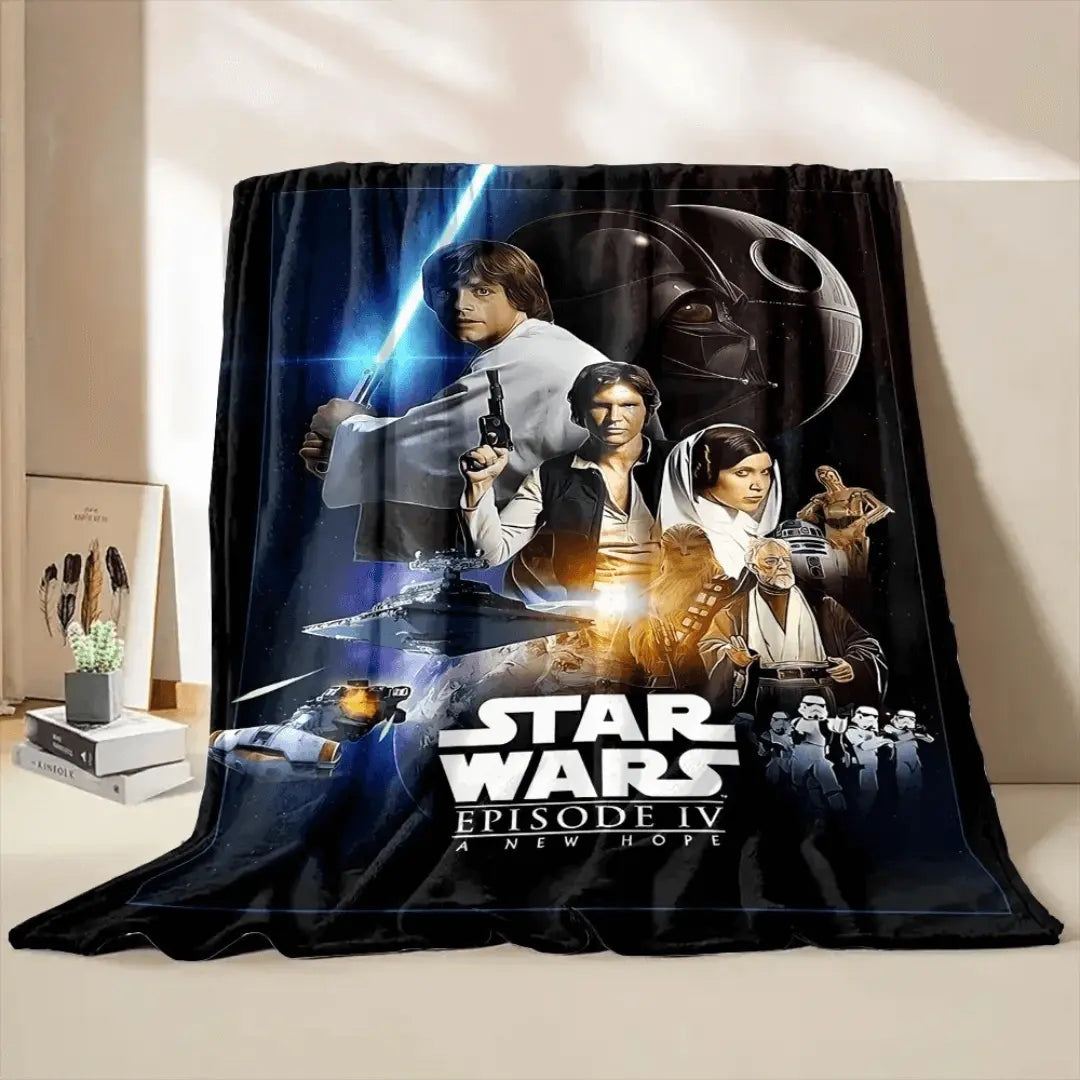 3D Star Wars Movie Throw Blanket