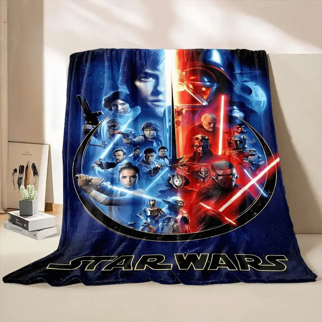 3D Star Wars Ahsoka Tano Kids Fleece Throw Blanket