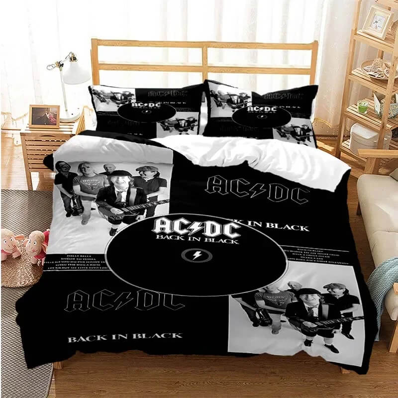 Gift idea for AC/DC fans bedding