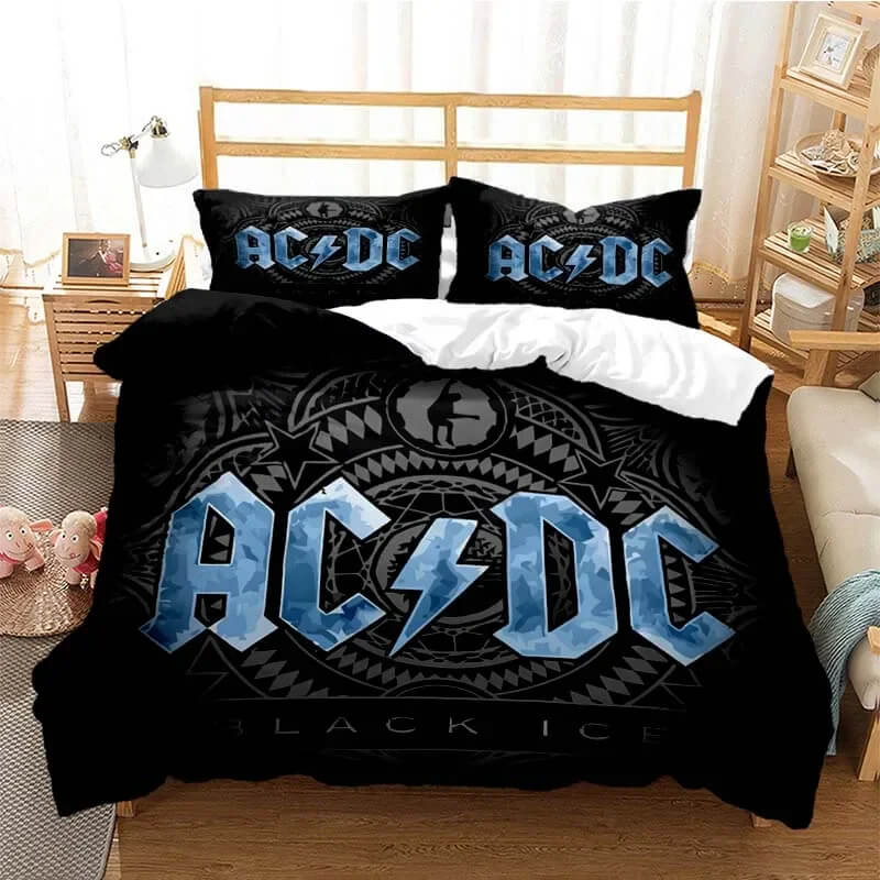 AC/DC bed set for music lovers