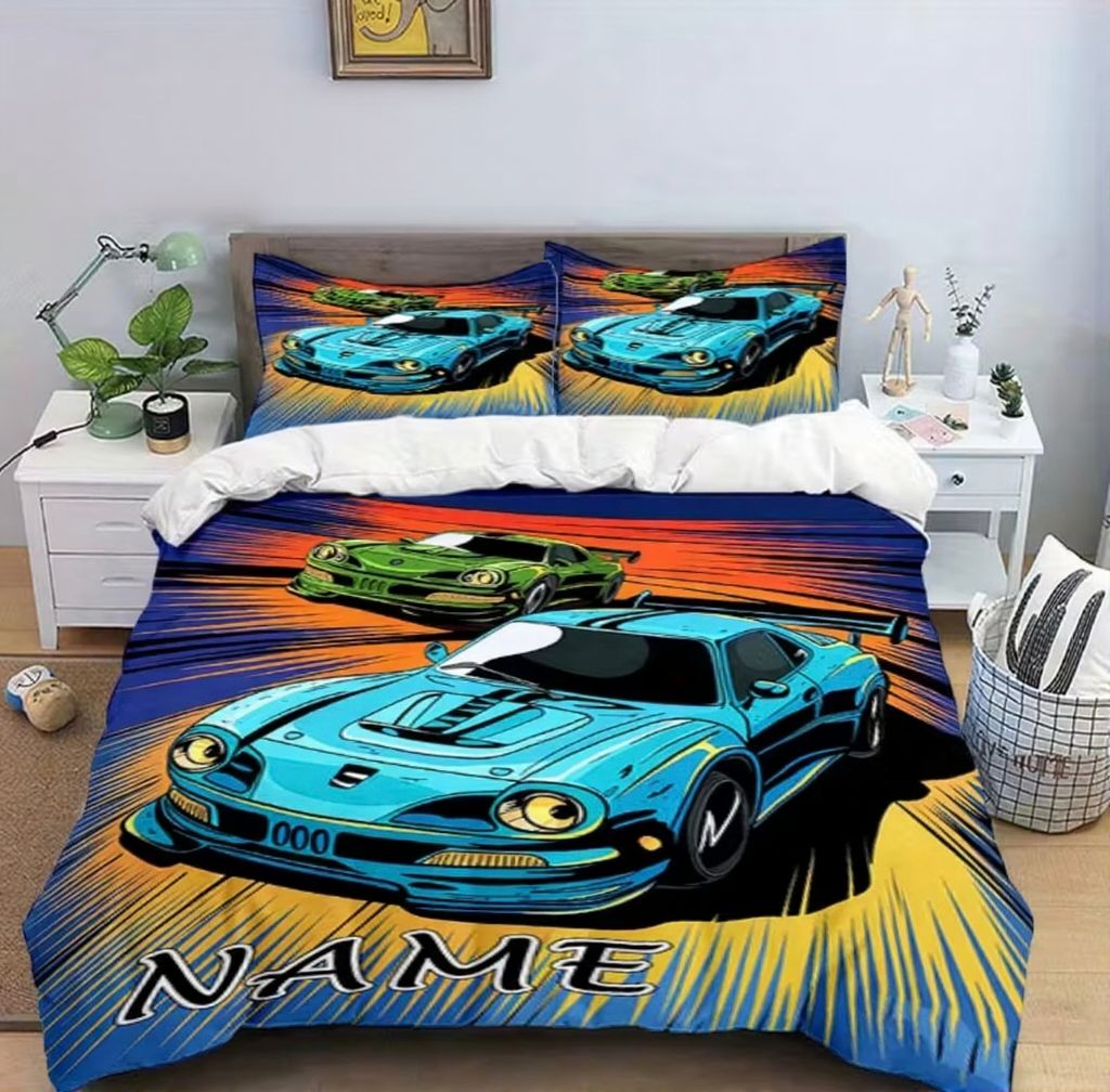 Adult Racing Car Bedding