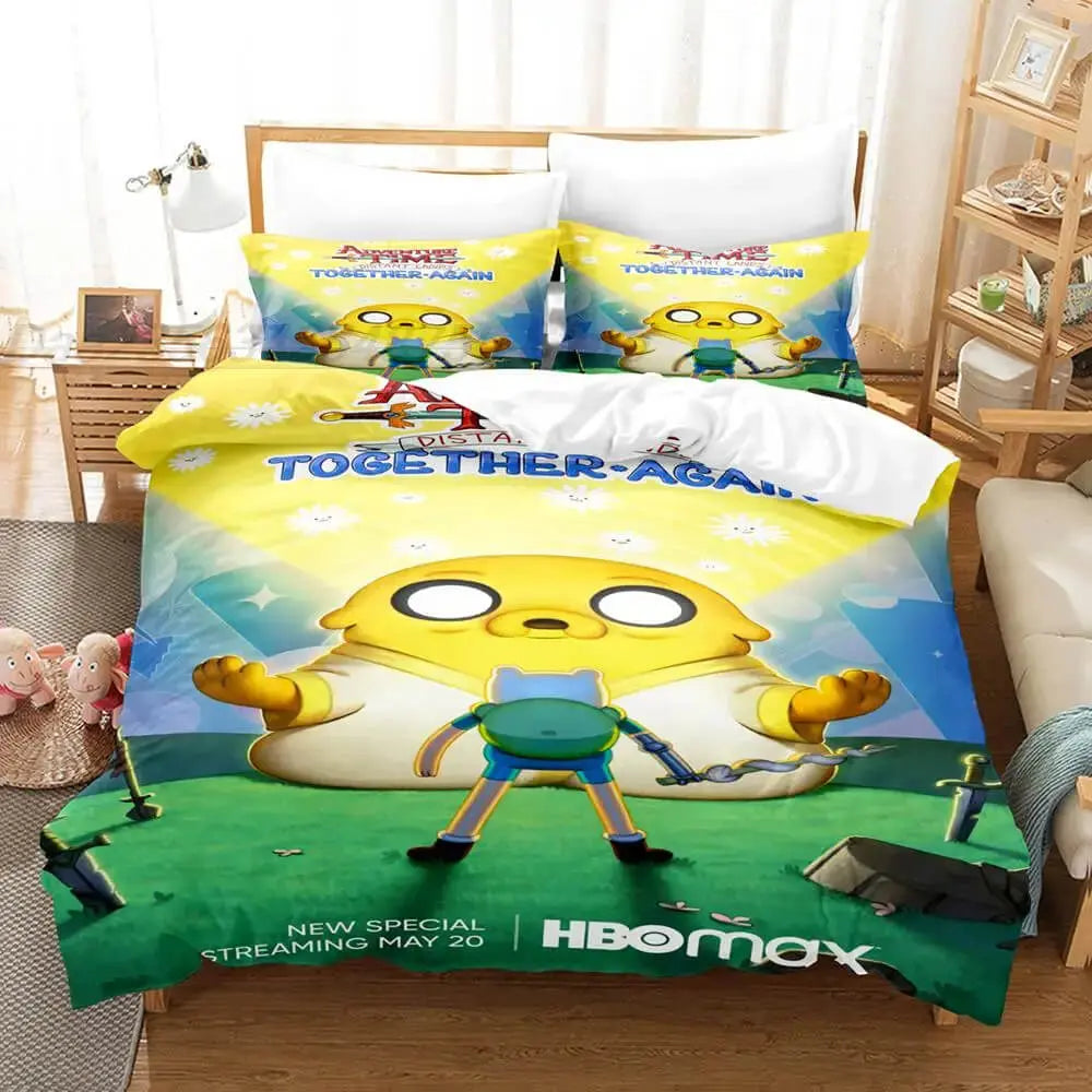 Adventure Time Finn & Jake Bedding Set Zirconic