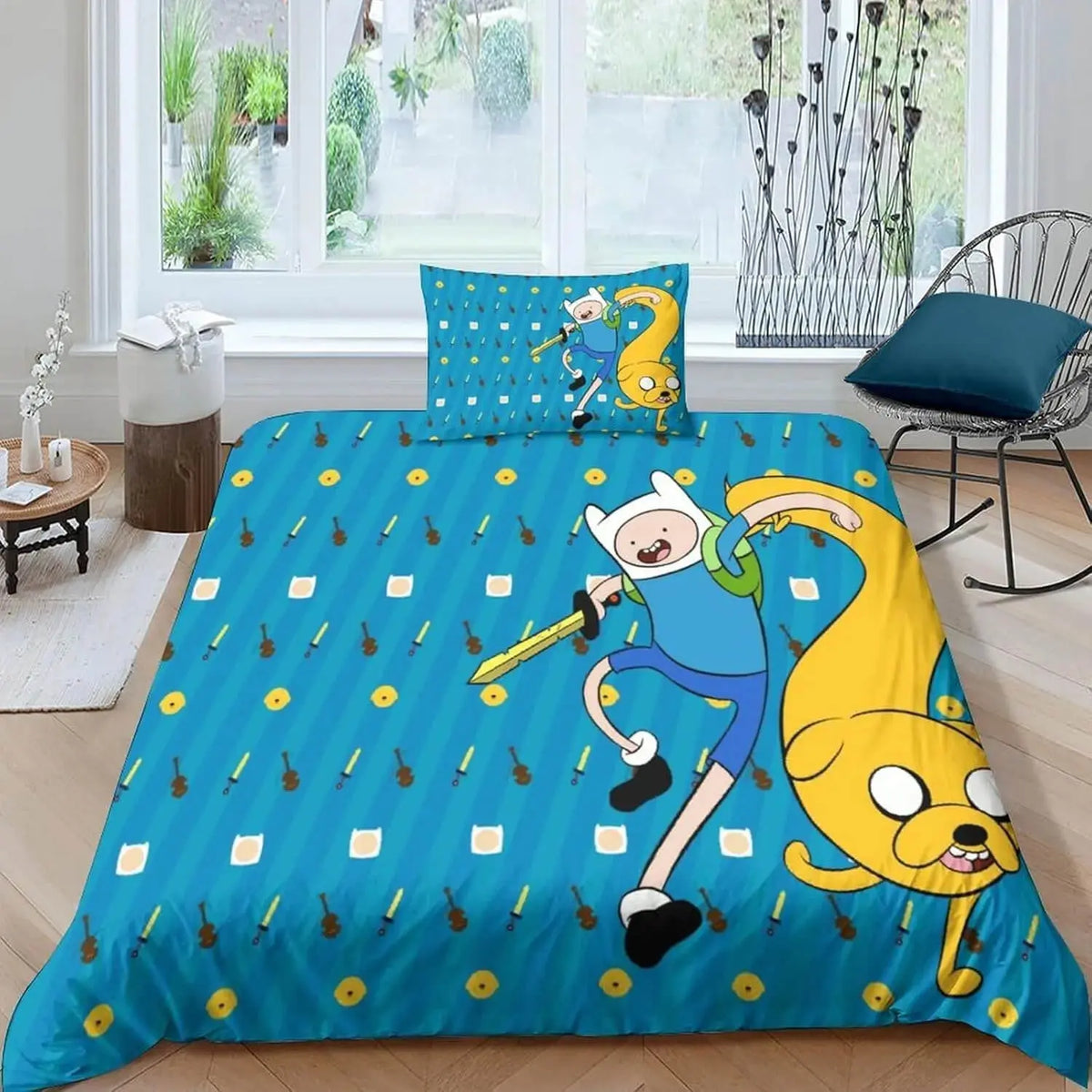 Adventure Time Finn &amp; Jake Duvet Cover