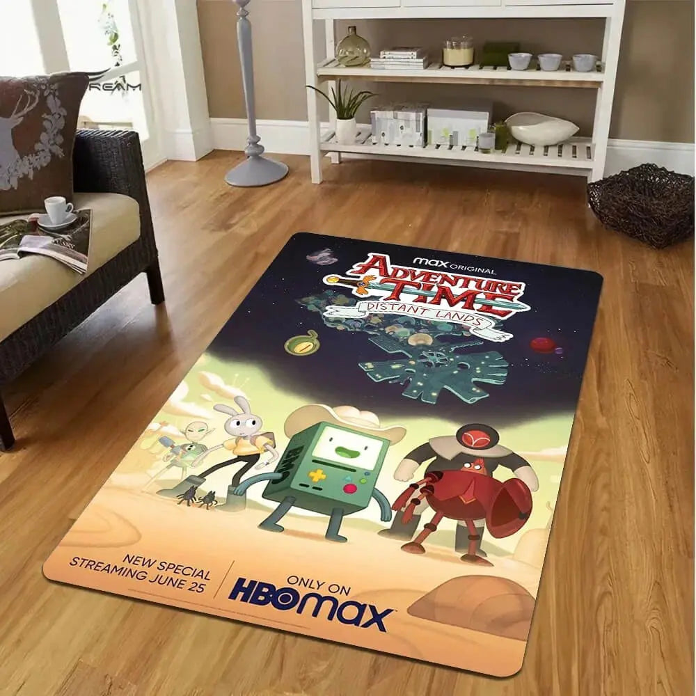Adventure Time BMO & Ricardio Kids Rug Zirconic