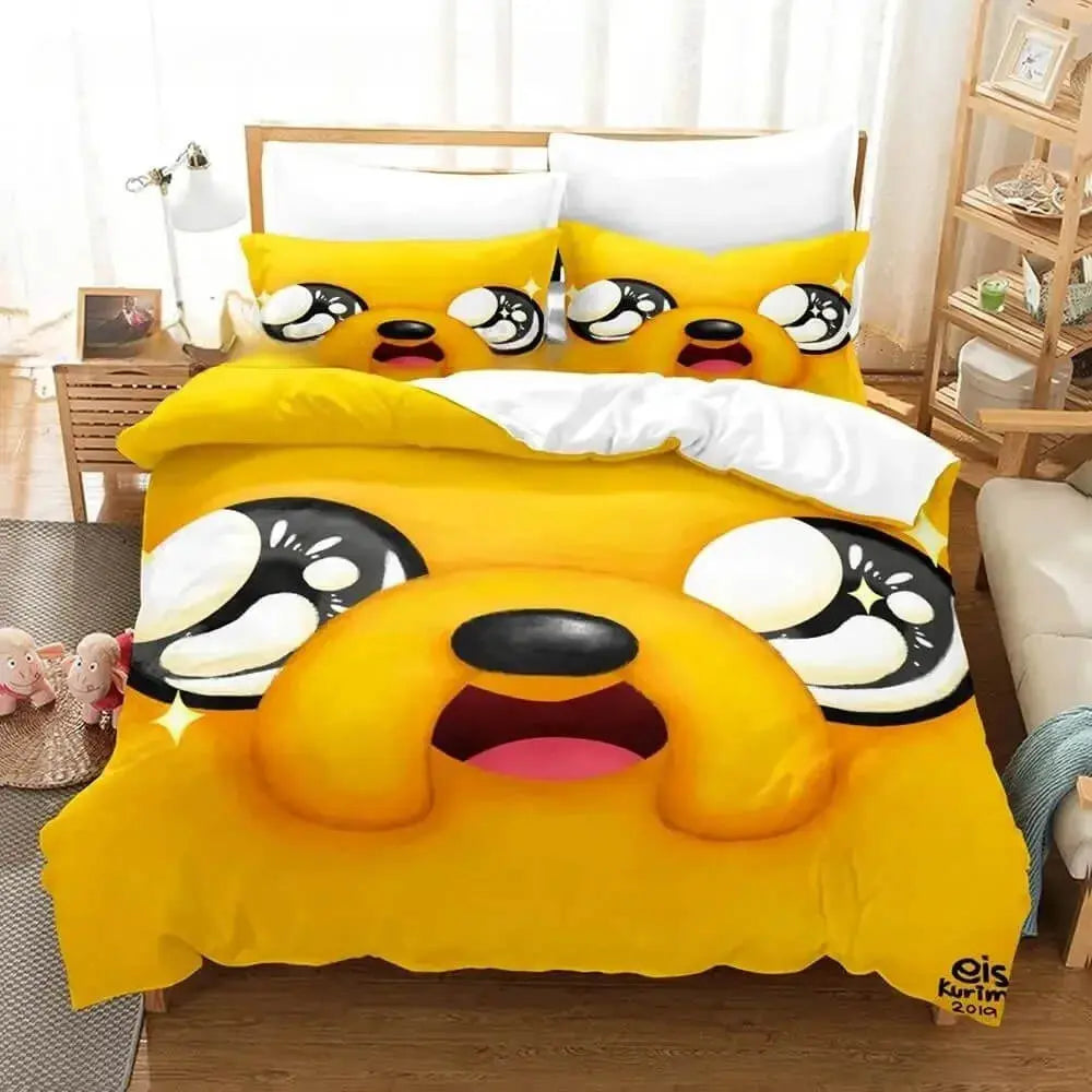 Adventure Time Jake Quilt Cover