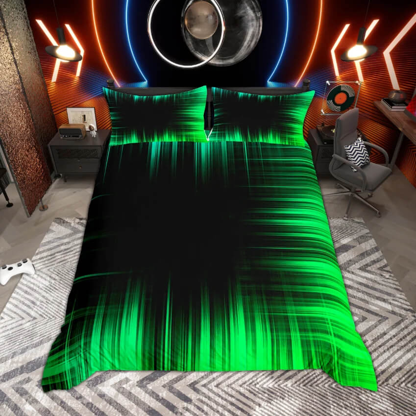 Contemporary abstract duvet cover for modern bedrooms