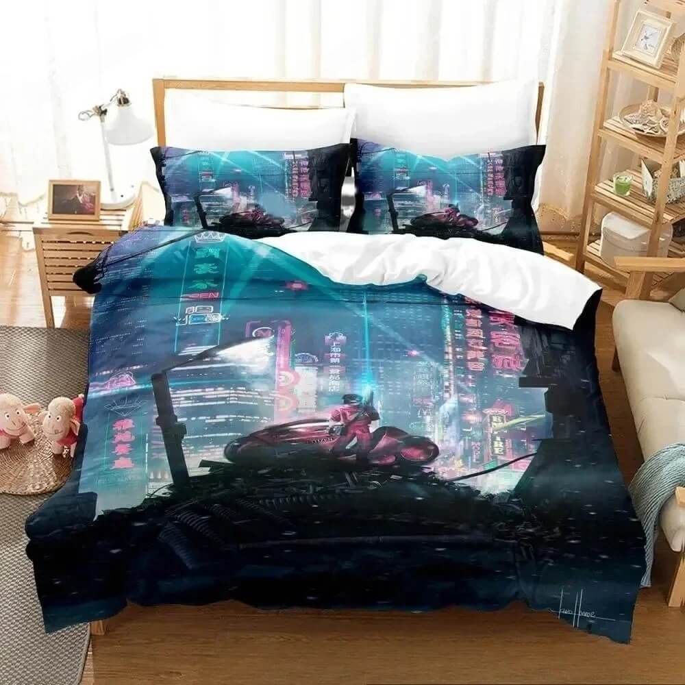 anime bedding 3d print