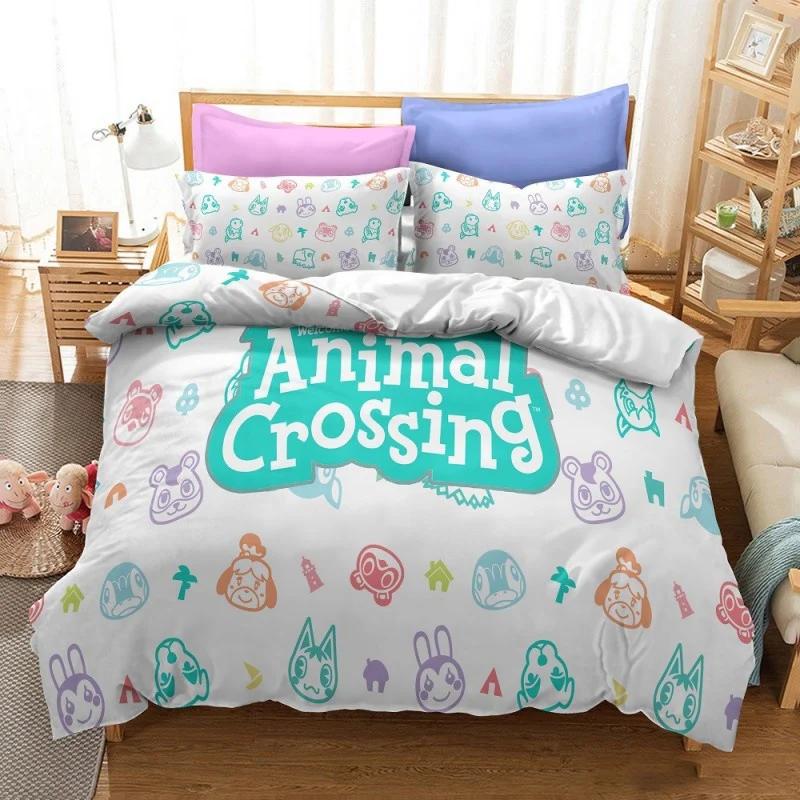 Animal Crossing 3D Cartoon bedding set
