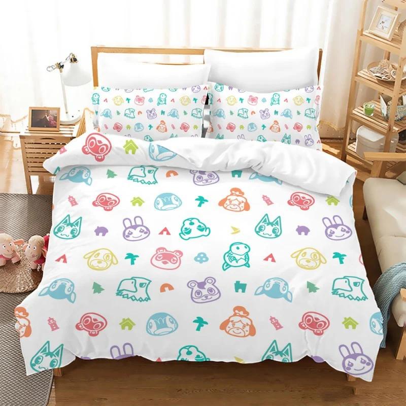 Animal Crossing soft polyester microfiber quilt cover
