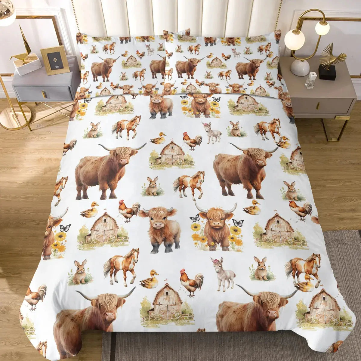 Animals Farm Duvet Cover My Store