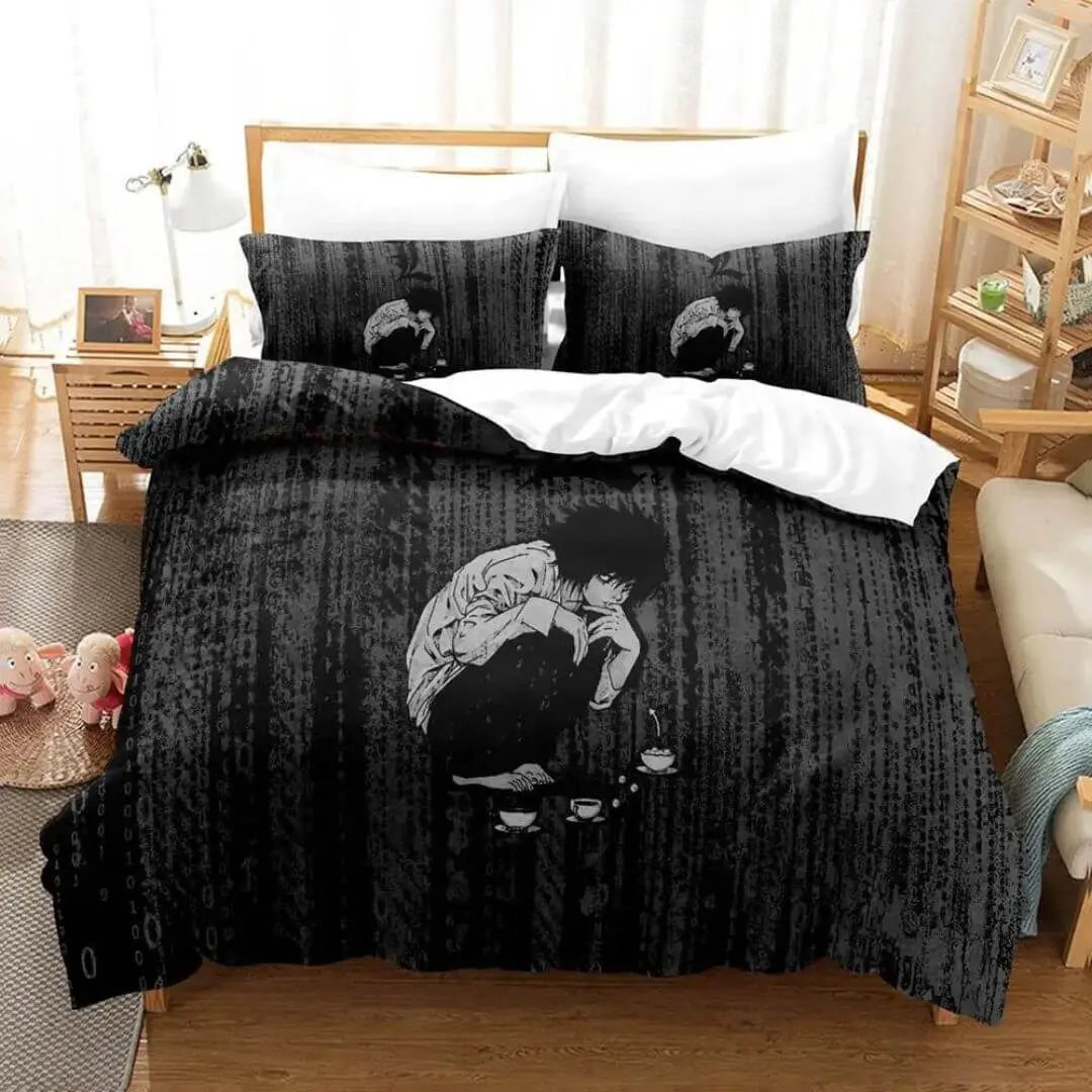 Anime Death Note L Lawliet Bedding Set