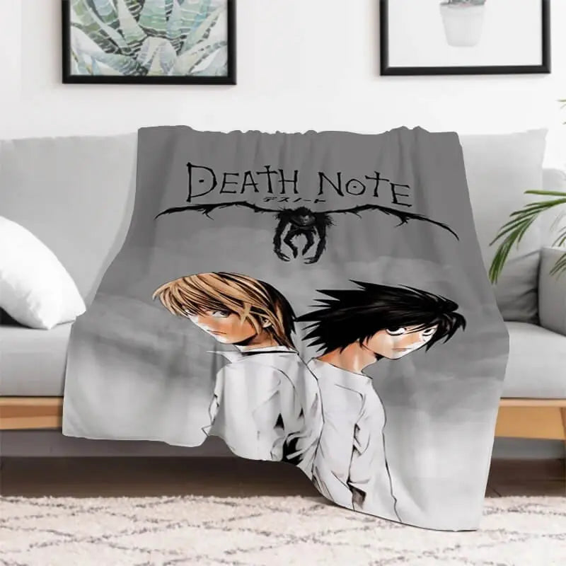 Anime Death Note Throw Blanket