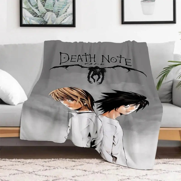 Anime Death Note Throw Blanket - Ultra Soft - Zirconic - Zirconic