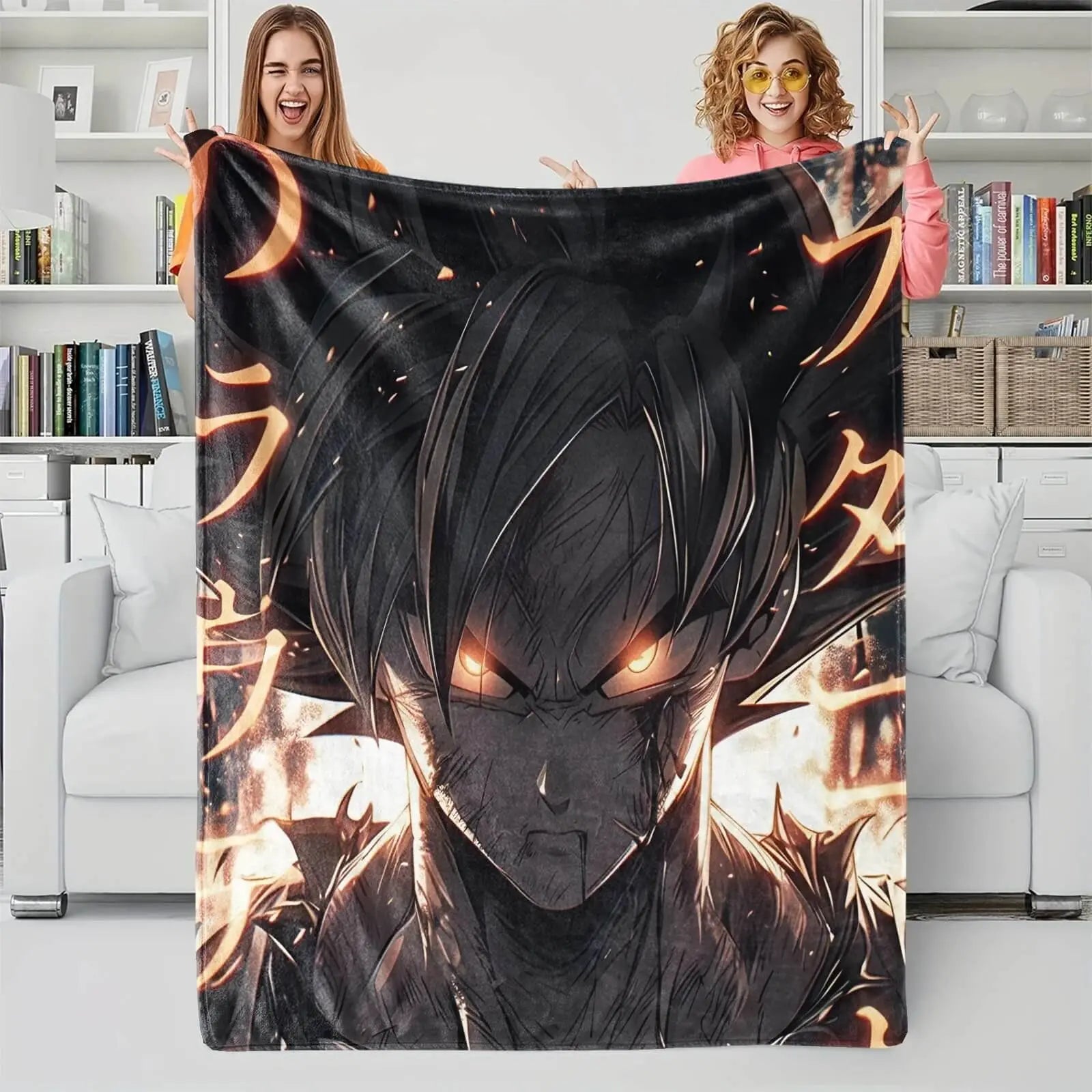 Anime Dragon Ball Z Goku Throw Blanket