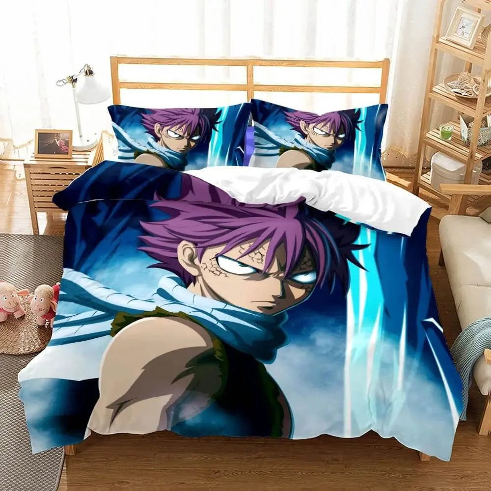 Anime Fairy Tail Natsu Dragneel Duvet Cover