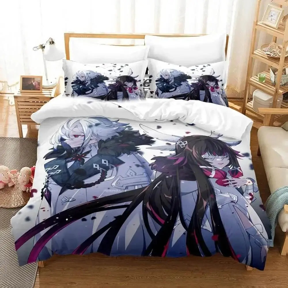 Anime Game Genshin Impact Duvet Cover