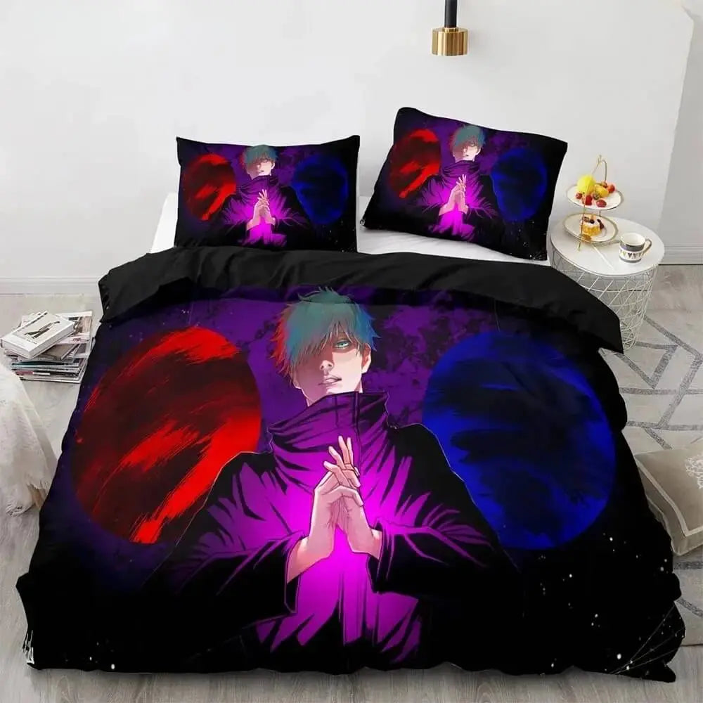 Anime Jujutsu Kaisen Satoru Gojo Bedding Set
