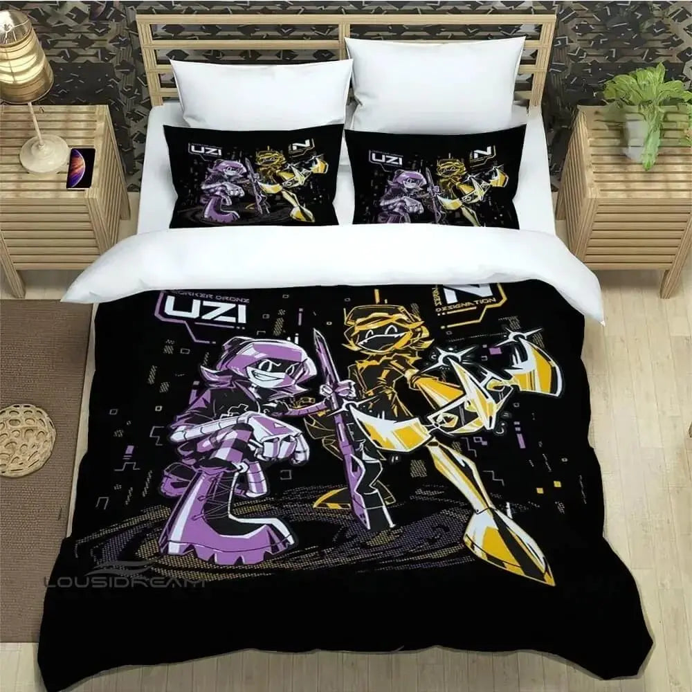 Anime Murder Drones Cartoon Doona Cover