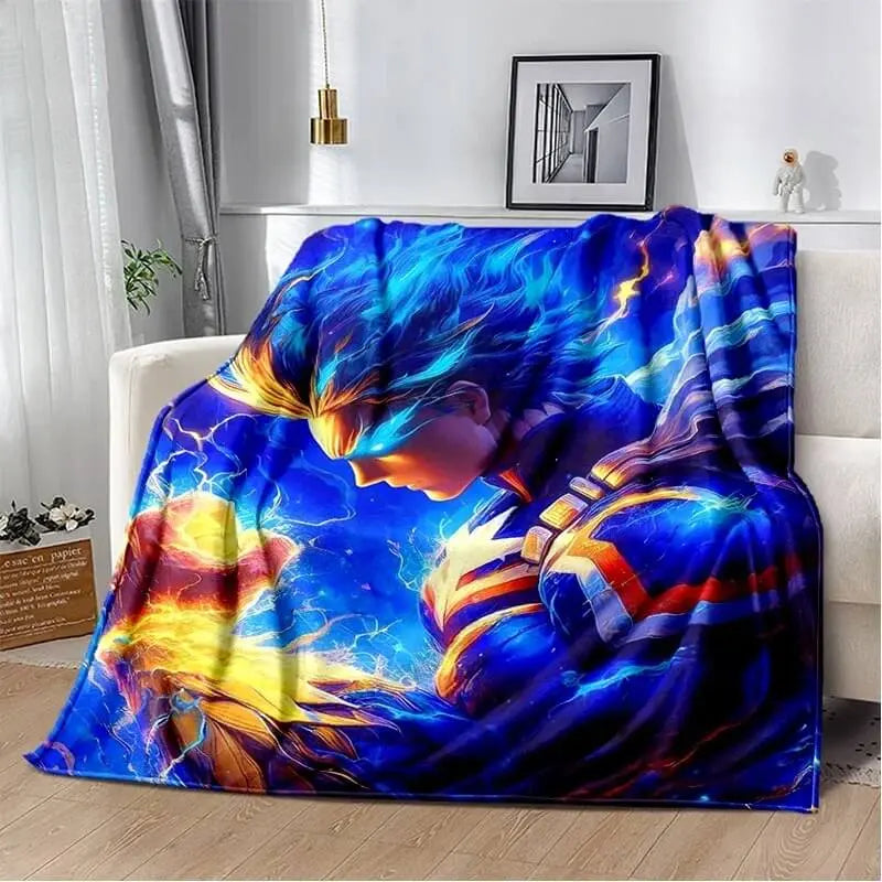 Anime My Hero Academia All Might Throw Blanket